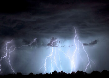 Maltempo Sicilia, piogge e temporali e tempesta di fulmini