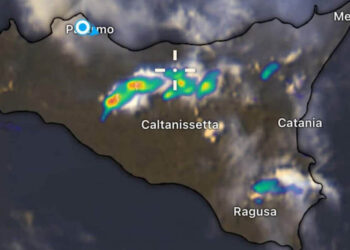 Maltempo in Sicilia: temporali pomeridiani a Ragusa e Caltanissetta