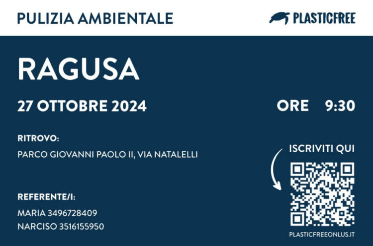 Ragusa: Community Cleanup pulisce il parco Giovanni Paolo