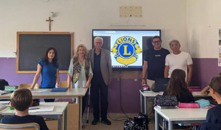 Il Lions all'Istituto Verga di Comiso
