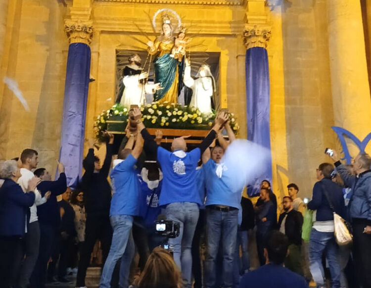 Ragusa, ieri sera grande festa in centro storico