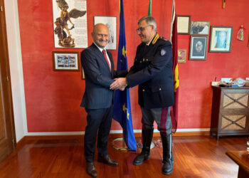Il Commissario Capo Francesco Vona della Polizia Stradale di Ragusa va in pensione