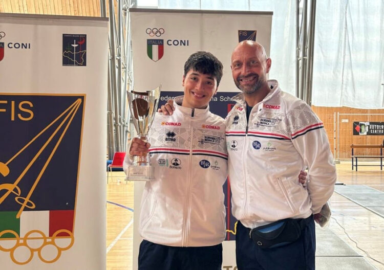 Scherma Modica, Riccardo Tidona argento qualifiche regionali giovani