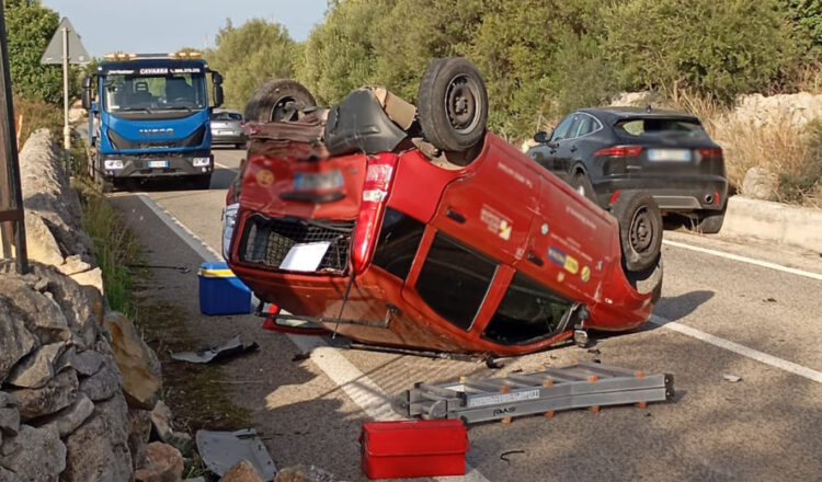 Incidente oggi a Ragusa: scontro tra due auto