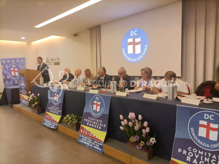 Comitato Regionale della DC a Modica, Totò Cuffaro: tre cose da fare subito in Sicilia