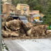 Maltempo, crolla costone per pioggia, chiusa una strada d'accesso a Enna