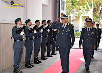 Il Comandante Interregionale Antonino Maggiore in visita al Comando Provinciale di Catania