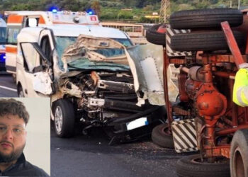 E' Matteo Urzì il 20enne morto nell'incidente sulla Catania-Messina: gravi i genitori