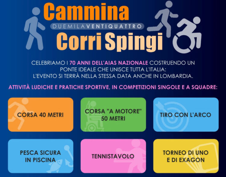 Cammina, corri, spingi a Modica: sabato 5 ottobre al Kikki Village