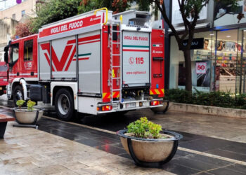 Maltempo a Ragusa: allagati alcuni negozi in via Roma