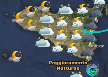 Maltempo in Sicilia, allerta gialla per temporali in arrivo: da Ragusa a Messina
