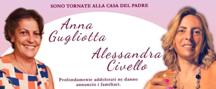 Modica, domani i funerali di Alessandra e Anna: madre e figlia morte a un'ora di distanza