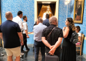 Rappresentanti e agenti delle compagnie crocieristiche al Castello di Donnafugata