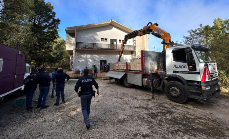 Sgombero della Funtanazza