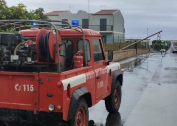 Tromba d'aria a Portopalo di Capo Passero