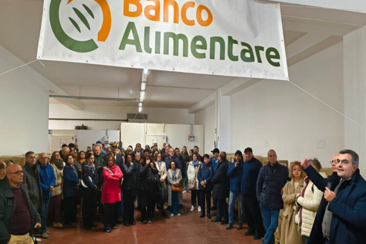 Caltanissetta, inaugurato il nuovo magazzino di Banco Alimentare