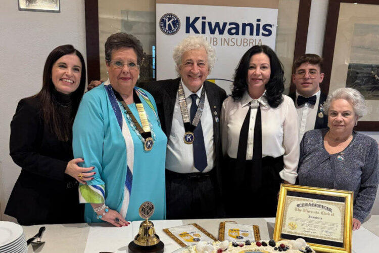 Il Kiwanis di Modica testimonial a Varese della nascita di un nuovo club