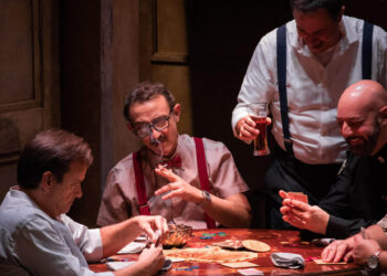 Gianluca Guidi e Giampiero Ingrassia con La strana coppia a Modica