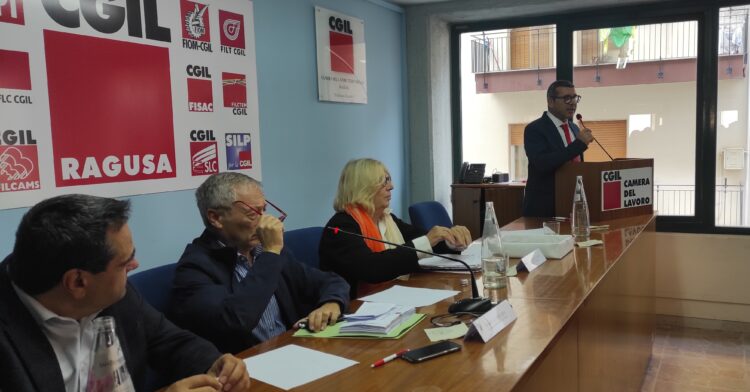 CGIL di Ragusa: Giuseppe Roccuzzo nuovo segretario generale