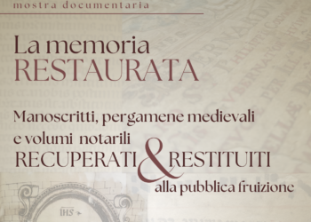 La Memoria restaurata a Ragusa: il 16 novembre