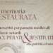 La Memoria restaurata a Ragusa: il 16 novembre