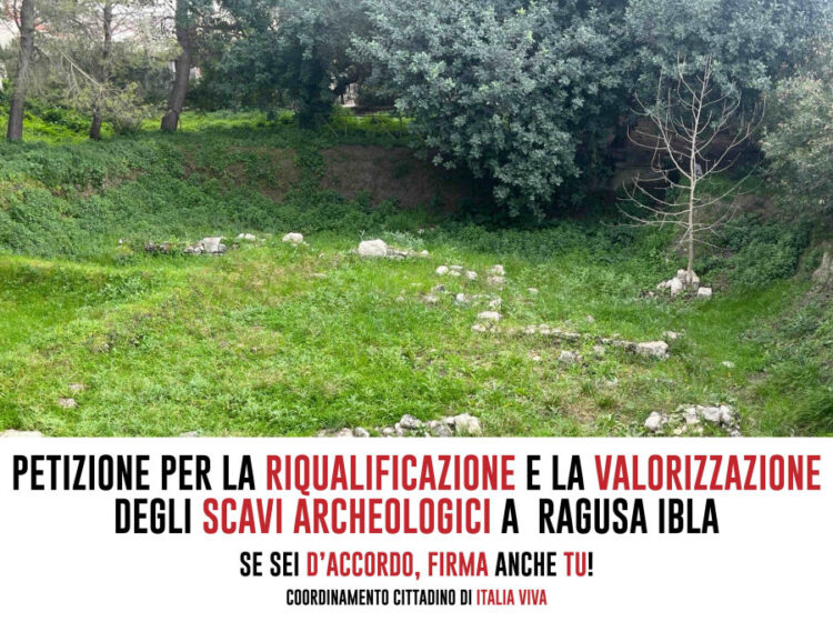 Scavi archeologici di Ragusa Ibla nel degrado