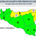 Allerta gialla per maltempo in Sicilia: ecco dove