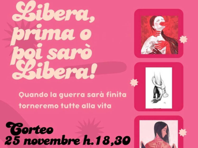 Corteo del 25 novembre a Scicli