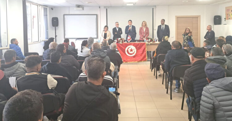 Il console tunisino Mouhamed Ali Mahjoub a Ragusa