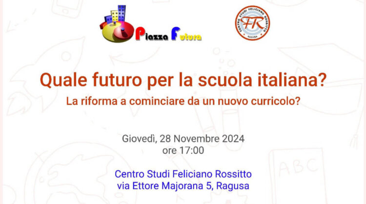 Quale futuro per la scuola italiana? incontro a Ragusa
