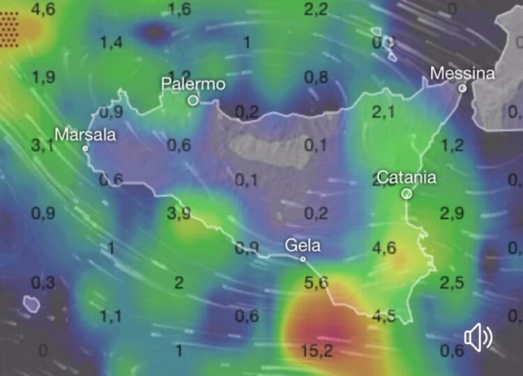 Maltempo in Sicilia: oggi allerta per piogge e temporali anche a Ragusa