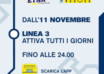 Istituita a Ragusa la prima linea urbana serale