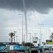 Maltempo in Sicilia, tromba d'aria vicino aeroporto