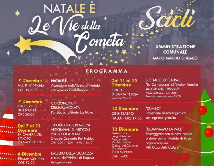 Natale 2024 a Scicli: il programma completo