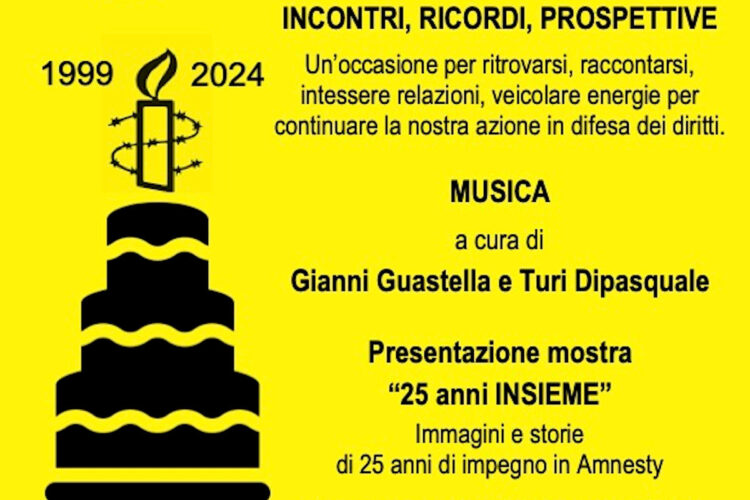 Buon compleanno Amnesty 228 Ragusa!