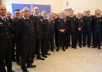 Visita del Generale di Divisione Giuseppe Spina al Comando Provinciale di Ragusa