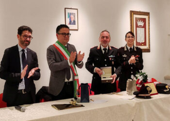 Mirabella, il maresciallo Alessandro Melluso va in pensione dopo 26 anni di servizio