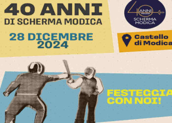 La festa per i 40 anni della Scherma Modica: sabato al Castello