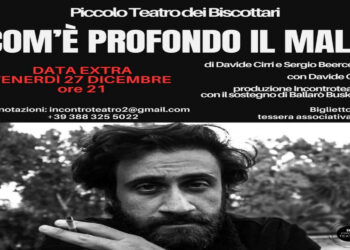 Com’è profondo il male al teatro dei Biscottari a Palermo
