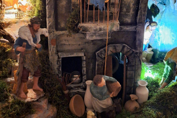 Anffas Onlus Ragusa: inaugurato il presepe realizzato dai ragazzi