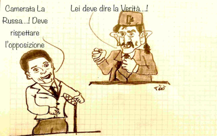 Scintille in Senato tra Renzi e La Russa