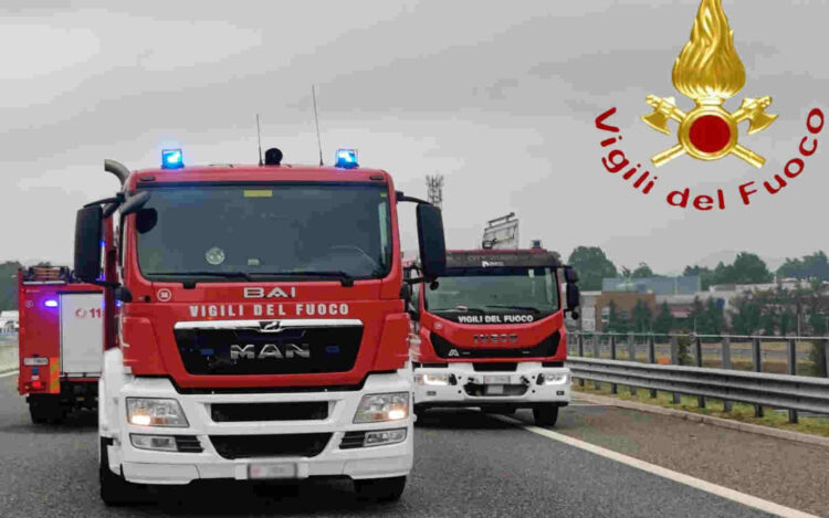 Incidente sulla autostrada Palermo-Trapani, tir di bombole di gas fuori strada