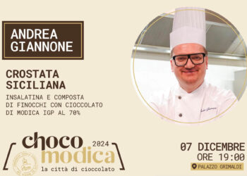 Andrea Giannone di Scicli al ChocoModica 2024