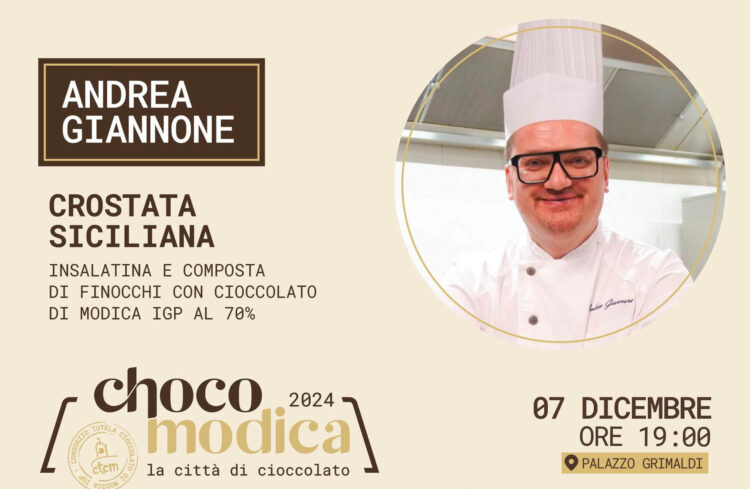 Andrea Giannone di Scicli al ChocoModica 2024