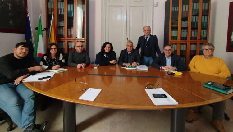 riunione preliminare per discutere sul PUG ( piano urbanistico generale)