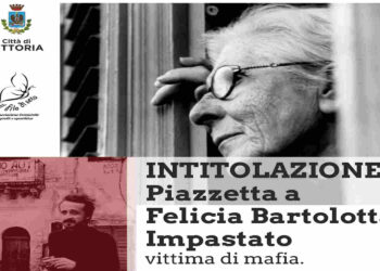 Vittoria si intitola una piazzetta a Felicia Impastato