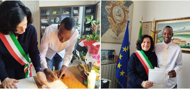 Comiso, un nuovo cittadino Italiano: è Abdibariis Osman Bashir