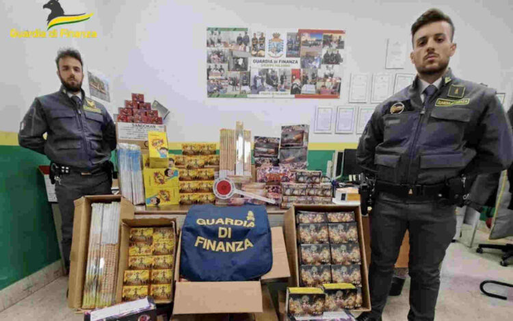 Palermo, sequestrati circa 18 quintali di fuochi d’artificio