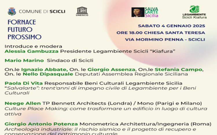 Fornace Futuro Prossimo: convegno a Scicli