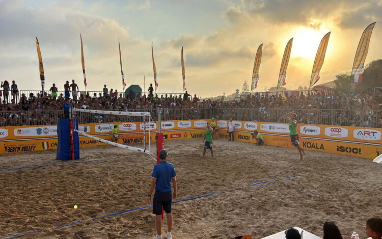 Marina di Modica sarà tra le 4 tappe “gold” del campionato nazionale di beach volley 2025